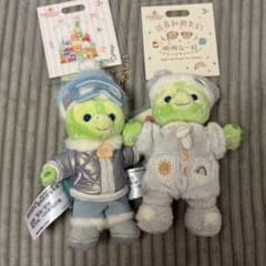 上海＆香港ディズニー　2025冬限定＆リラックス　オルメルぬいぐるみキーチェーン