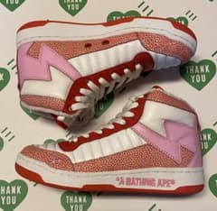A BATHING APE BAPESTA ベイプスタ ハイカット 23.5 - メルカリ