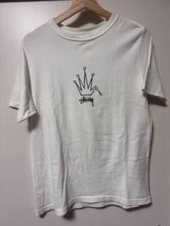 Stussy クラウンロゴ Tシャツ ホワイトのサムネイル