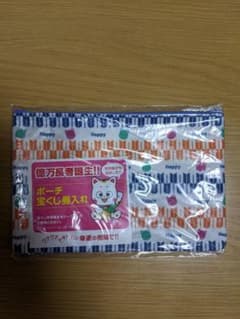 ポーチ　宝くじ券入れ　高額当選売場配布非売品のサムネイル