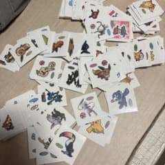お*な様 ポケモンパンシール 200枚以上セットのサムネイル