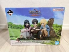 Attack Titan Ichiban Kuji Rumbling A Prize Figures: Eren, Mikasa, Armin