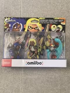 amiibo Splatoon 3 Triple Set, Unopened, with Box