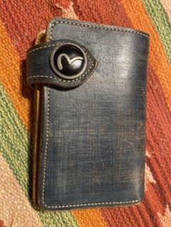 EVISU ミドルウォレット 中古美品 evisu Made In Japanのサムネイル