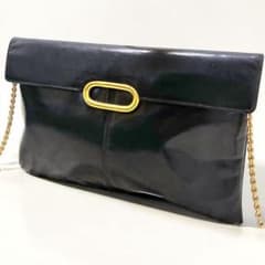 WAKO 銀座和光 クラッチバッグ チェーンショルダーバッグ 2WAY フラップ