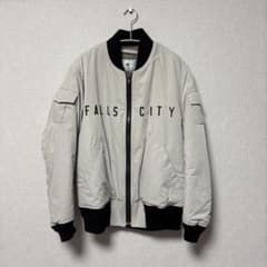 soe FALLS CITY MA-1ジャケット グレーのサムネイル