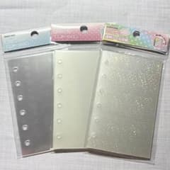 未使用/mering/シール台紙 6穴 40枚 まとめ売りのサムネイル