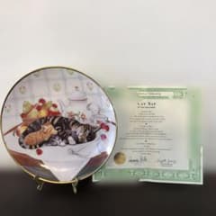Cat Nap プレート 飾り皿 Franklin Mint 証明書付 - メルカリ