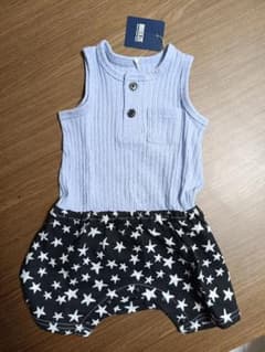 BREEZE ベビー服 ノースリーブ ロンパース 70cmのサムネイル