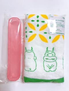 【非売品】【新品】おまけ付き　ムシバラス　フェイスタオル　LION 綿100%のサムネイル