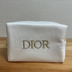 DIOR ノベルティ ポーチ ホワイトのサムネイル
