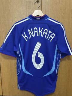 サッカー日本代表 中田浩二 6番 レプリカユニフォームのサムネイル