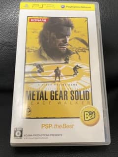 METAL GEAR SOLID PEACE WALKER PSP ソフトのサムネイル