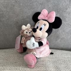 【新品未開封】香港ディズニーMTRコラボミッキー＆ミニー ぬいぐるみセット ハートを持った姿がかわいい！ 東京ディズニーリゾート 新作ミッキー