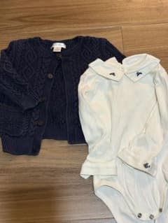 Ralph Lauren ベビー服 カーディガン ロンパース 9Mのサムネイル