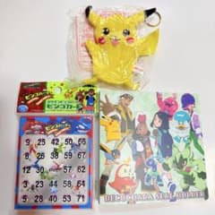피카츄 레어 포켓몬 상품 롯데리아 메모 빙고 카드 씰장 등