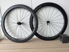 カーボンホイール 前後 リムブレーキ用 ICAN α40 pro オマケ付き 