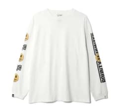 マナスタッシュ×バウンティハンター ロングスリーブ Tシャツ M ME