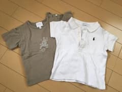 ラルフローレンポロシャツ&アニエスベーTシャツのサムネイル