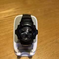 CASIO G-SHOCK AMG-M100B ソーラー　電波時計 ブラックのサムネイル
