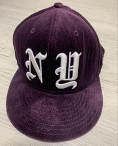 supreme/シュプリーム　NEWERA/ニューエラ　コラボキャップ パープルのサムネイル