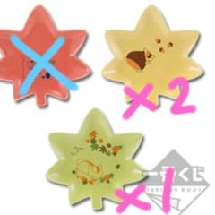 [2종 3장] 모미지 플레이트 이치 반 쿠지 나츠메 친구장 냥코 선생님과 달밤의 연회