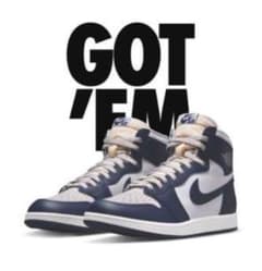 NIKE エアジョーダン1 College Navyのサムネイル