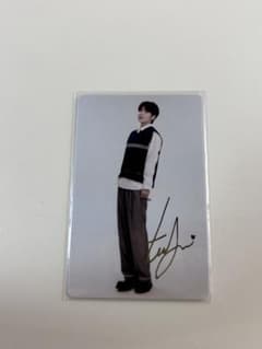 カンテヒョン LINEMUSIC サイン入りフォト TOMORROW X TOGETHER カンテヒョン トレカ サイン付き - メルカリ