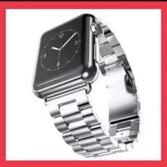 バンド調整器具付!! Applewatch バンド ステンレス 42/44銀SRのサムネイル