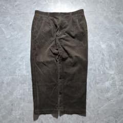 ✨00s! w95 old UNIQLO 투택 코듀로이 팬츠 브라운