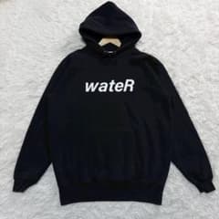 別注 コラボ フラグメント waterR retaW パーカー 黒 XLサイズ - メルカリ