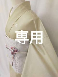 売約済み　　新品未使用級　正絹単衣　音楽柄刺繍　お召　演奏会　観劇　裄68 売約済み 新品未使用級 正絹単衣 音楽柄刺繍 お召 演奏会 観劇 裄68