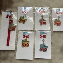 嵐 5×10 会場限定 チャーム ストラップ 全6色 コンプリート 新品