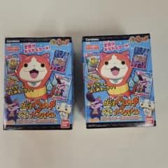 [미개봉] 요괴 워치 카드 배틀 스타트 팩(8 팩 포함) 2BOX