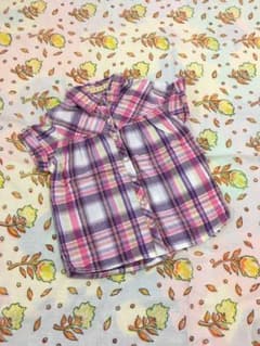 MPS☆100☆チェックシャツのサムネイル