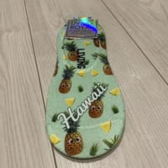 LIVING ROYAL パイナップル柄 ソックスのサムネイル