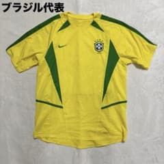NIKE ブラジル代表 2002W杯 ユニフォーム S イエロー サッカー - メルカリ