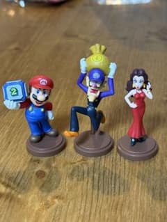チョコエッグ スーパーマリオパーティジャンボリー　 マリオ　ワルイージ　ポリーンのサムネイル