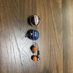 バスケットボールキーホルダー4個セットのサムネイル