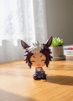 アニマル耳 キャラ マスコット フィギュア かわいい ミニサイズのサムネイル