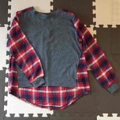 あんみ様専用。バイカラー赤チェックのサムネイル