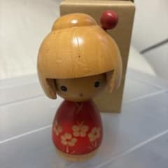 創作こけし 藤川正衛 正衛作 卯三郎こけし こけし 民芸品 置物 日本