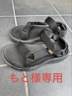 【もと様専用】Teva サンダル ブラック　24cmのサムネイル