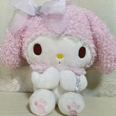 サンリオ マイメロディ　KDDI 電報　マイメロぬいぐるみ サンリオ KDDI 電報 マイメロディぬいぐるみ 約27cm - メルカリ