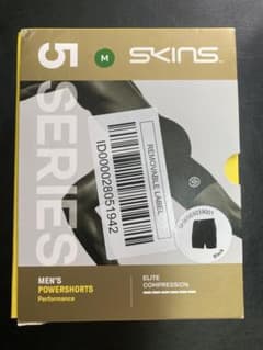 【値下げ中】SKINS 5 SERIES M メンズパワーショーツ ブラックのサムネイル
