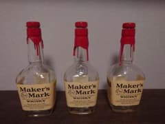 Thumbnail of Maker's Mark 空き瓶 3本セット　メーカーズマーク　700ml