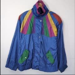 ANDY JOHNS 90's vintage ナイロンジャケット マルチカラーのサムネイル