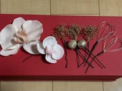 和装胡蝶蘭 髪飾りのサムネイル