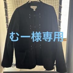 ノーカラーコーデュロイジャケット サイズ44のサムネイル