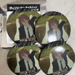 ^*読様 チェンソーマン キャラバッジ 天使の悪魔 4個セットのサムネイル